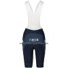 Set Fietsshirt + Korte Koersbroek 2023 INEOS Grenadiers Rood Donkerblauw Dames